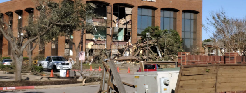 Dallas Tornado Damage