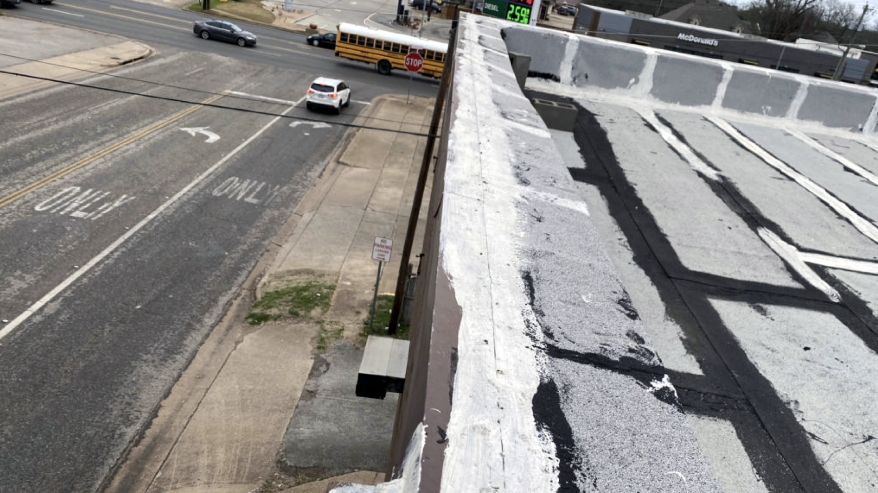 KLJT Roof, Before Replacement