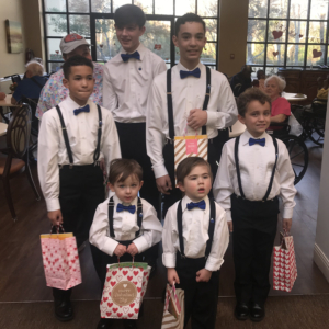 Valentine's Day Delivery At Nursing Home